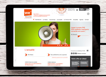 Le nouveau site internet de We Network